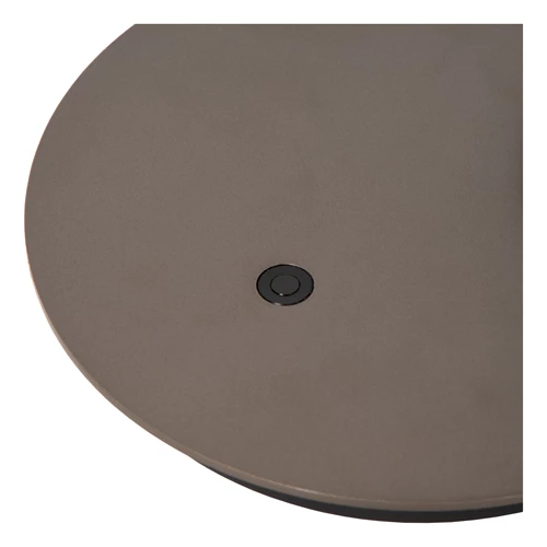 Lucide OGDEN - Lampe de bureau - LED 3 StepDim - 1x7W 3000K - Fer gris | Premium - détail 2